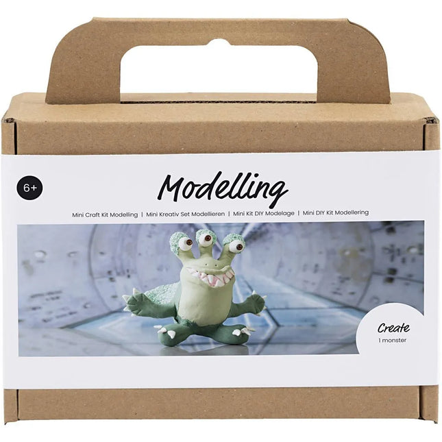 Creativ Company mini knutselset boetseren monster Lulu