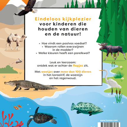 Mijn grote flapjesboek van alle dieren - Lannoo