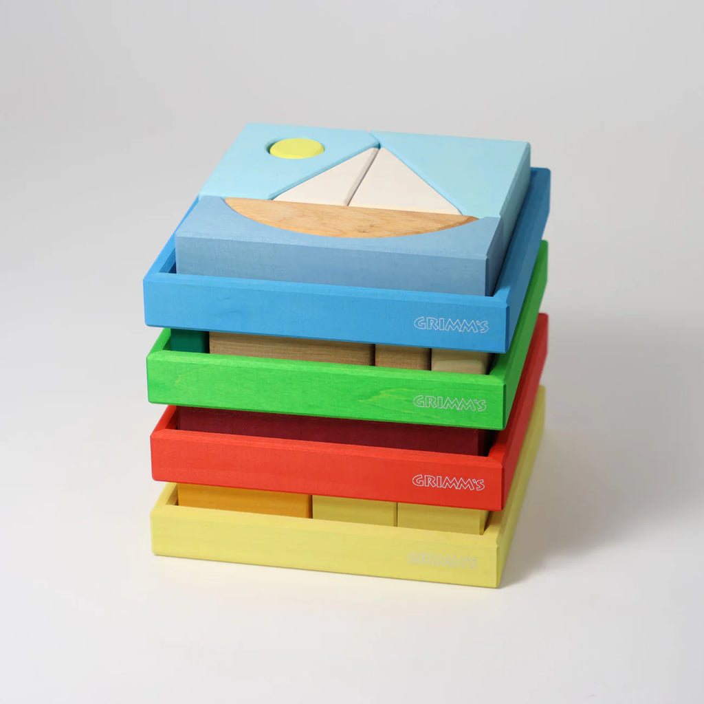Building Set Blue