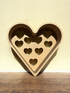 hartje, set van 3 met zeefje