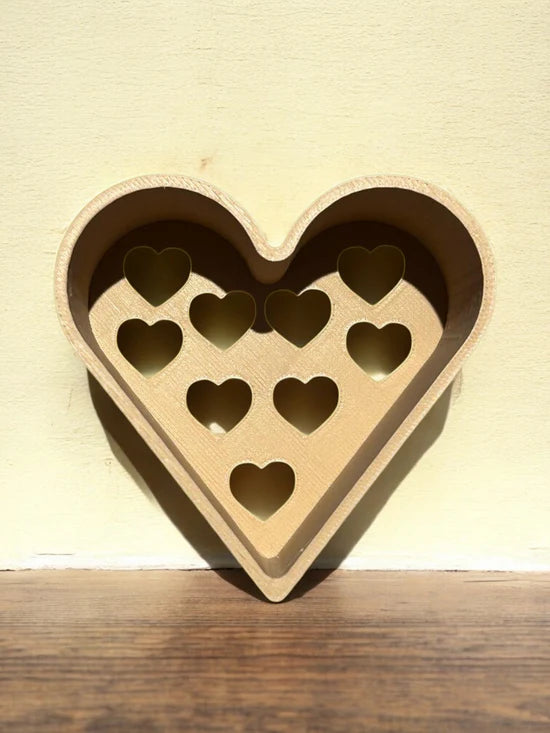 hartje, set van 3 met zeefje