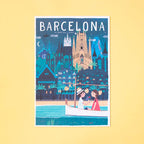 Puzzel - Barcelona Skyline