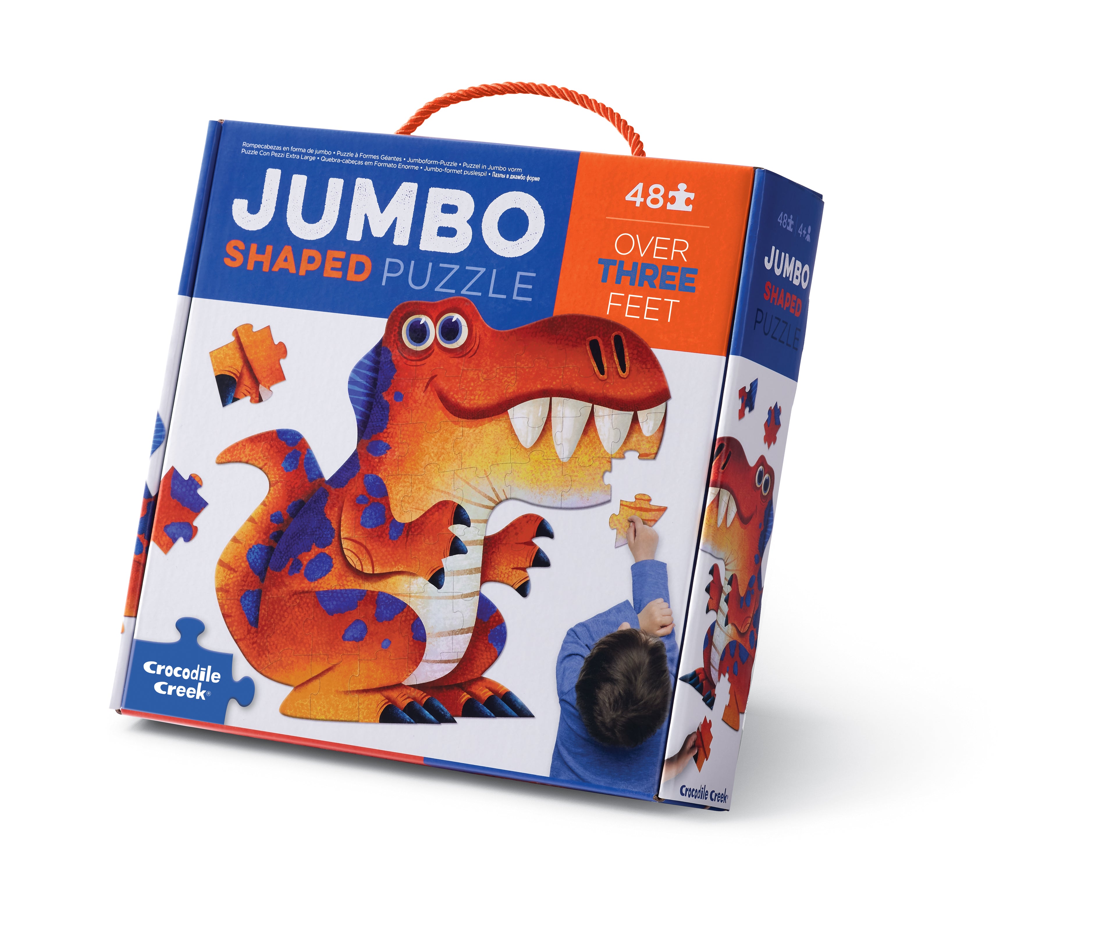 Jumbo puzzles, 48 stuks  Dinosaurus