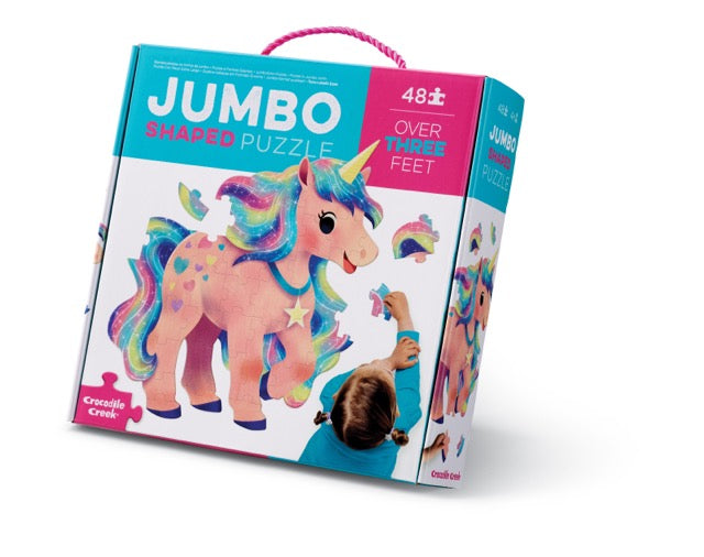 Jumbo puzzles, 48 stuks Eenhoorn