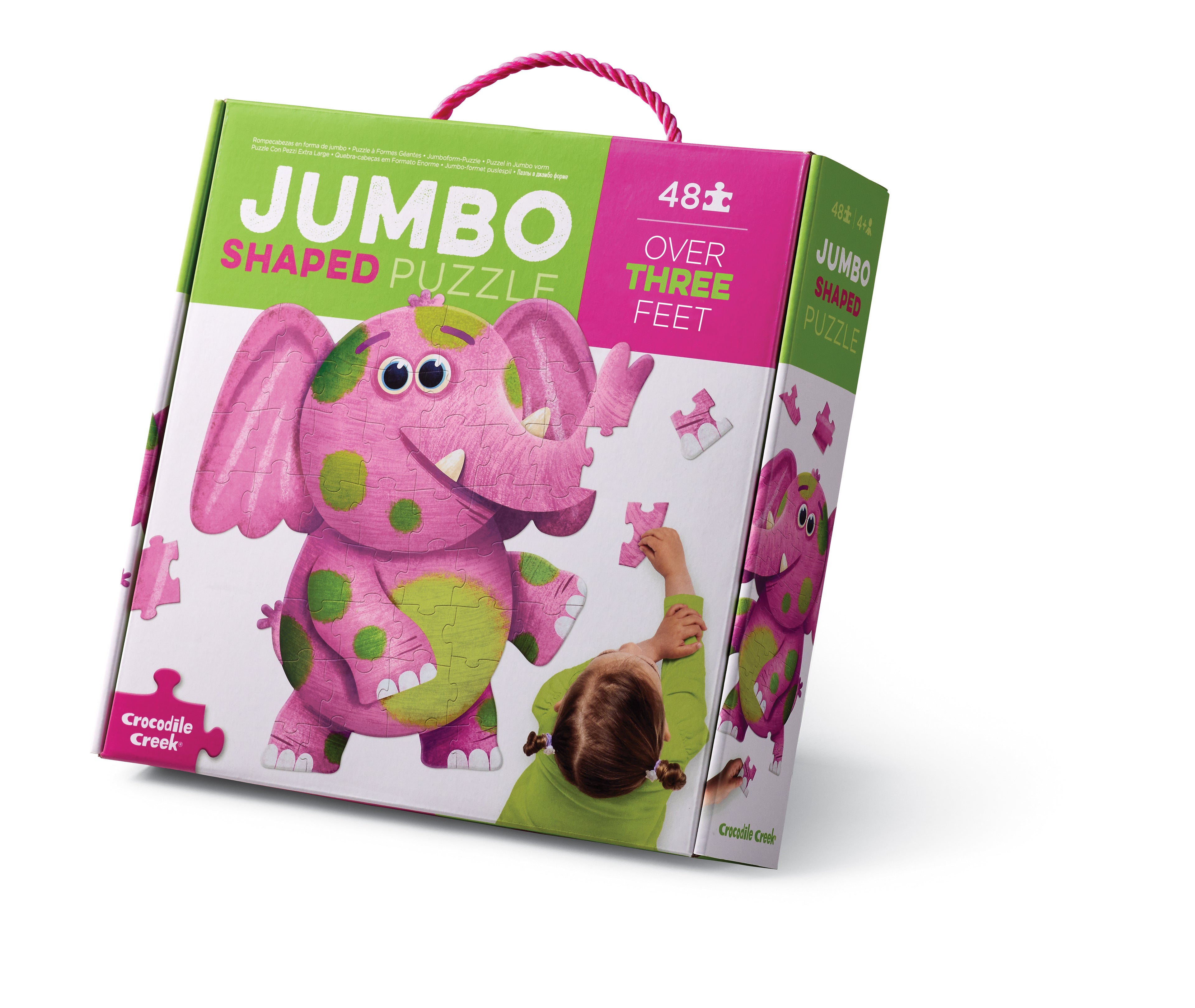 Jumbo puzzles, 48 stuks Olifant