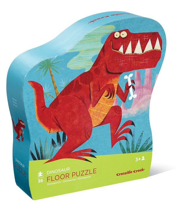 Shaped box puzzles, 36 stuks Dinosaurus