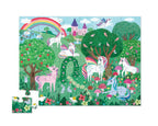 Shaped box puzzles, 36 stuks Eenhoorn dromen