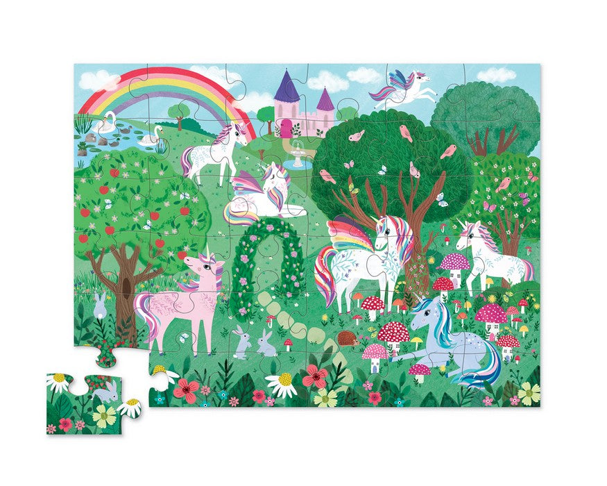 Shaped box puzzles, 36 stuks Eenhoorn dromen