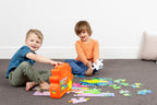 Shaped box puzzles, 36 stuks  Dino land