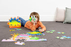 Shaped box puzzles, 36 stuks  Dino land