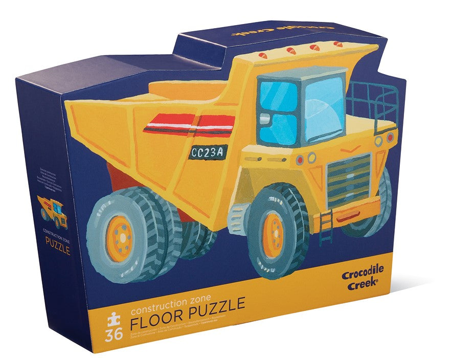 Shaped box puzzles, 36 stuksBouwplaats