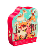 Shaped box puzzles, 36 stuks Boerderijvrienden