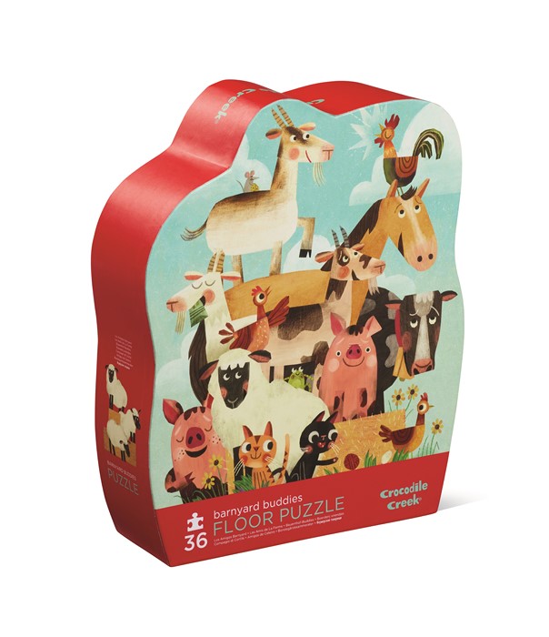 Shaped box puzzles, 36 stuks Boerderijvrienden