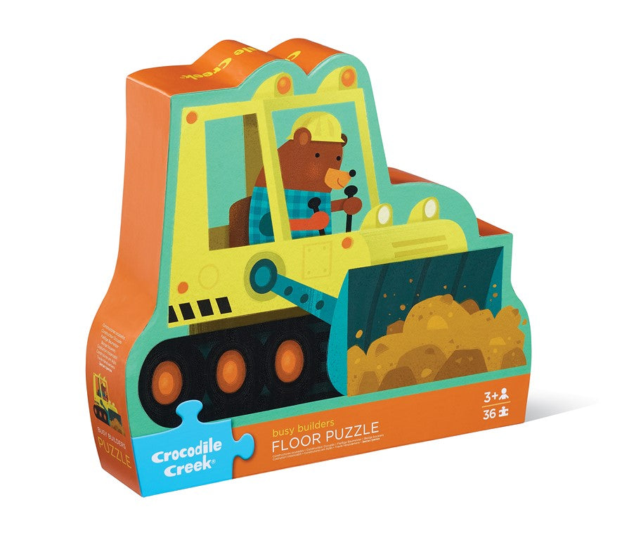 Shaped box puzzles, 36 stuks Bezige bouwers