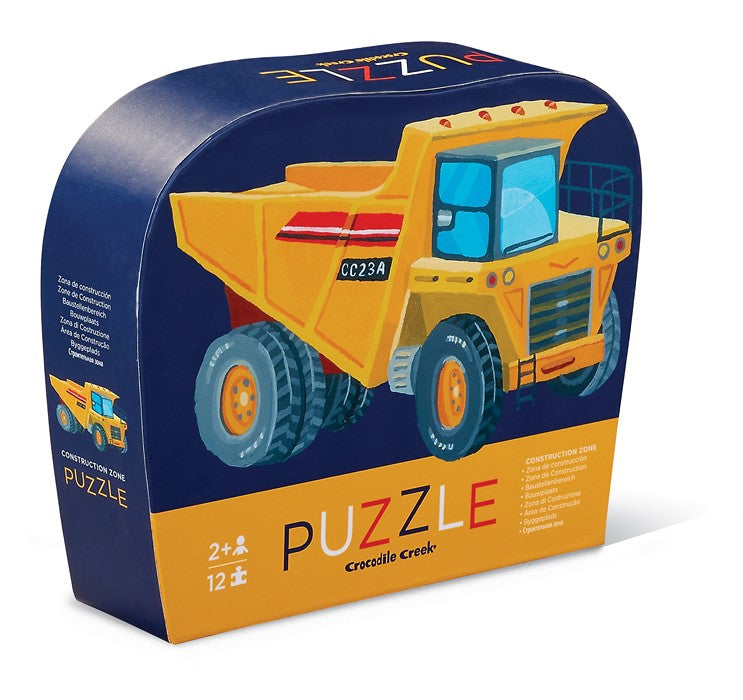 Shaped box puzzles, 12 stuks Bouwplaats