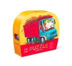 Shaped box puzzles, 12 stuks Go Grote hond
