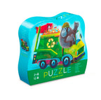 Shaped box puzzles, 12 stuks Go Gorilla