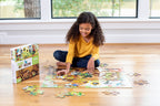 Above + below puzzles, 48 stuks Ontdekking in de tuin