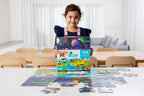 Above + below puzzles, 48 stuks De aarde en de ruimte