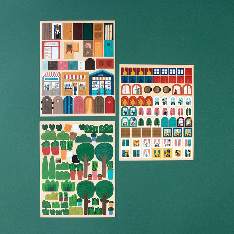 Activity and stickers - Chez Moi