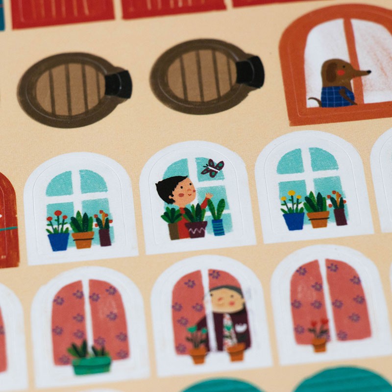 Activity and stickers - Chez Moi