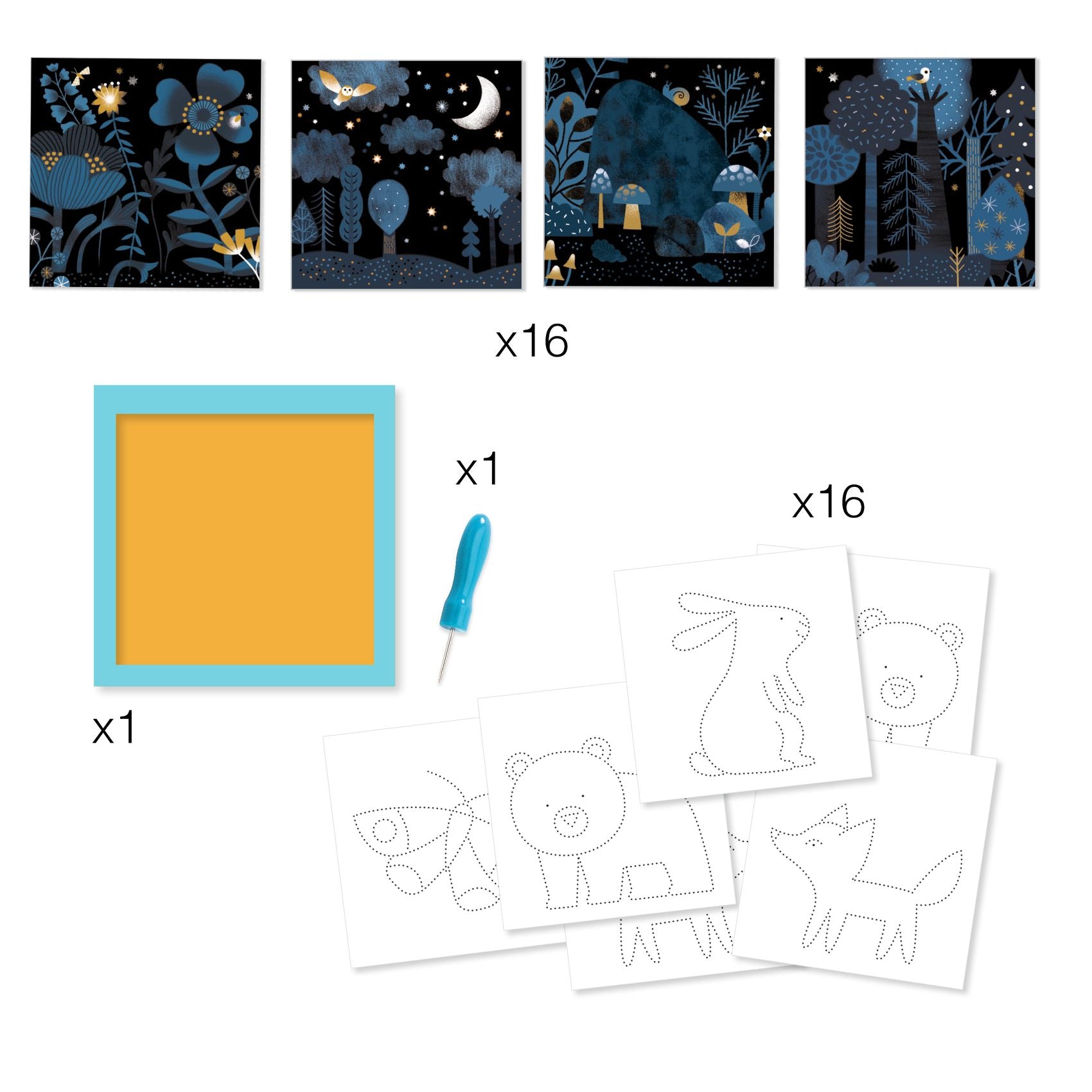 Nachtdieren om te ontdekken