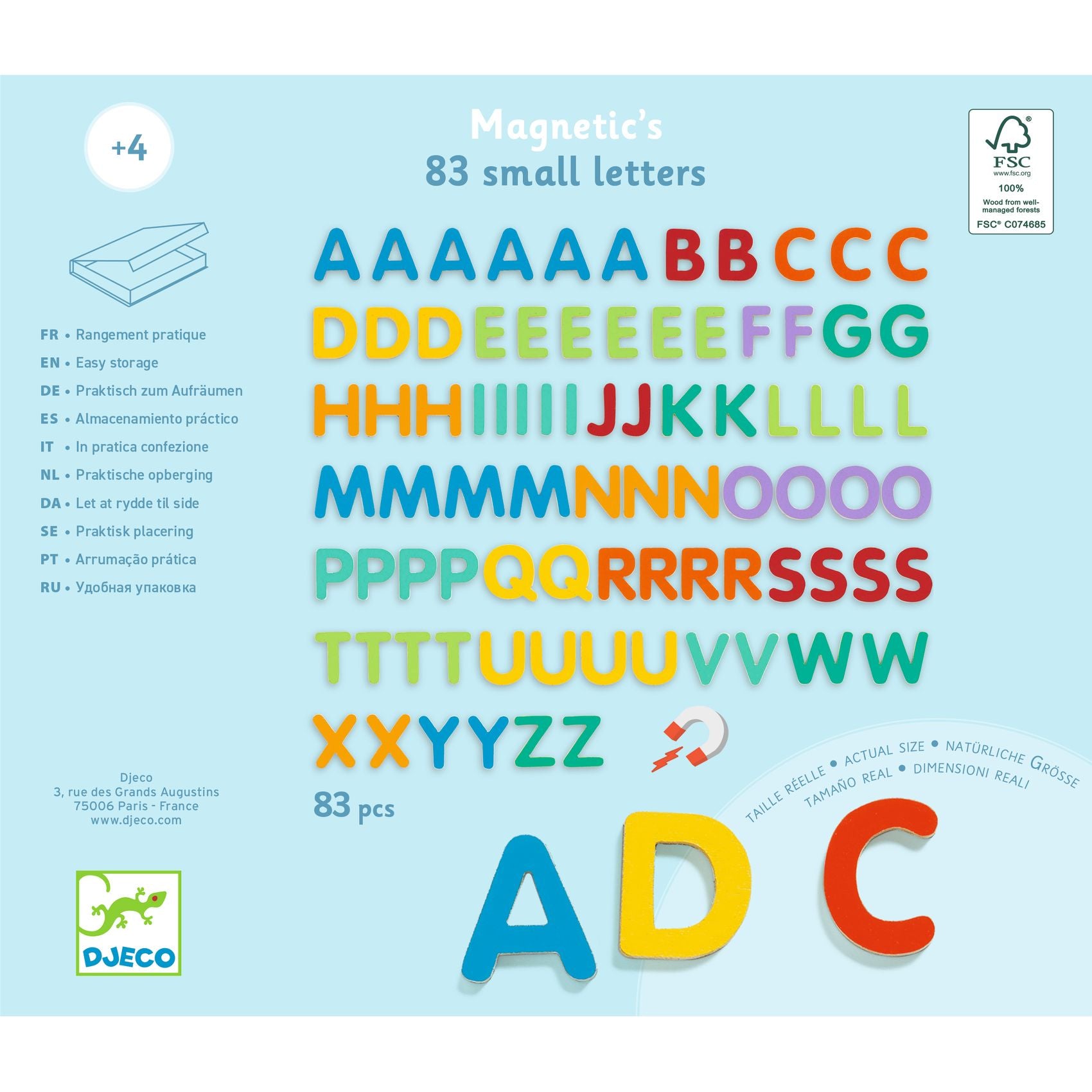 83 small letters