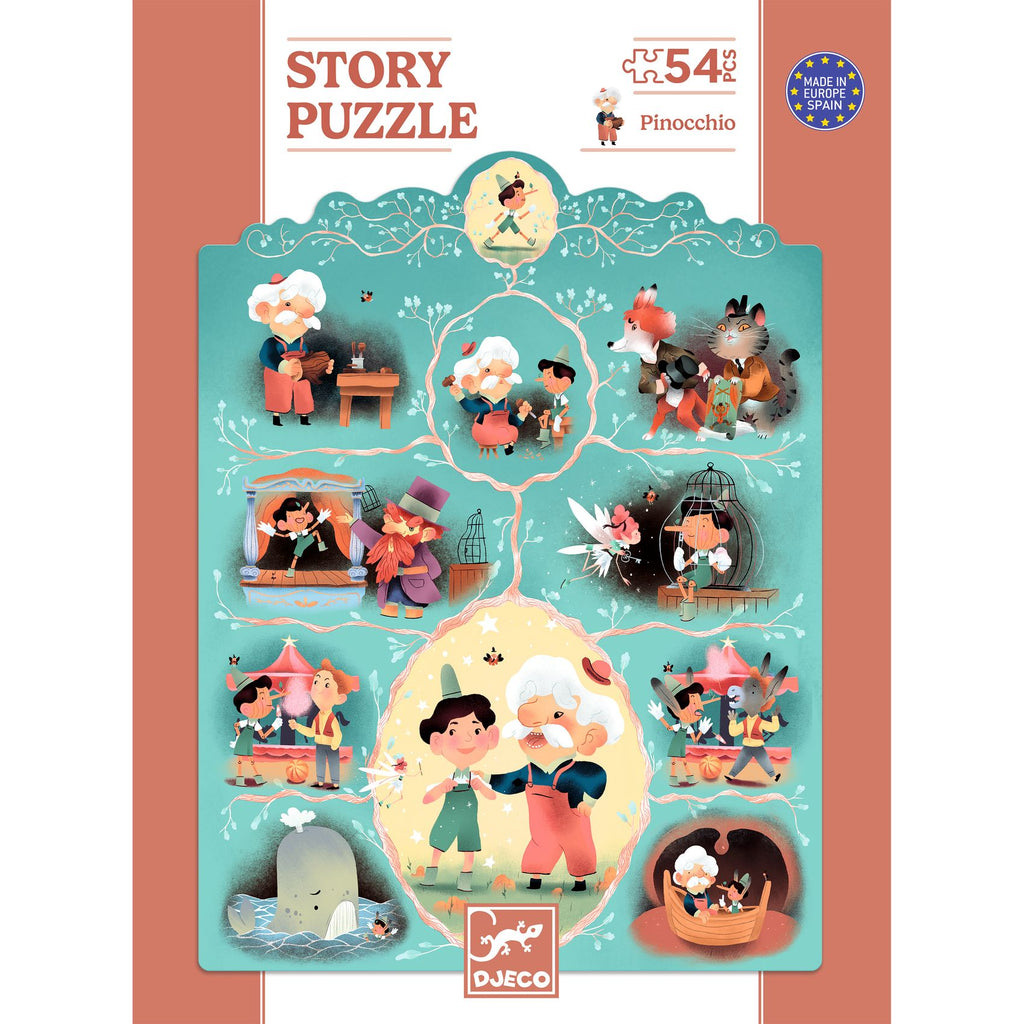 Story puzzel Pinocchio * 54 stukken