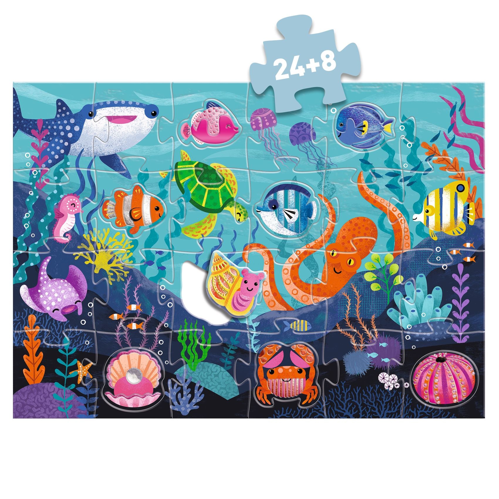 Onder de zee - 24 + 8 stuks