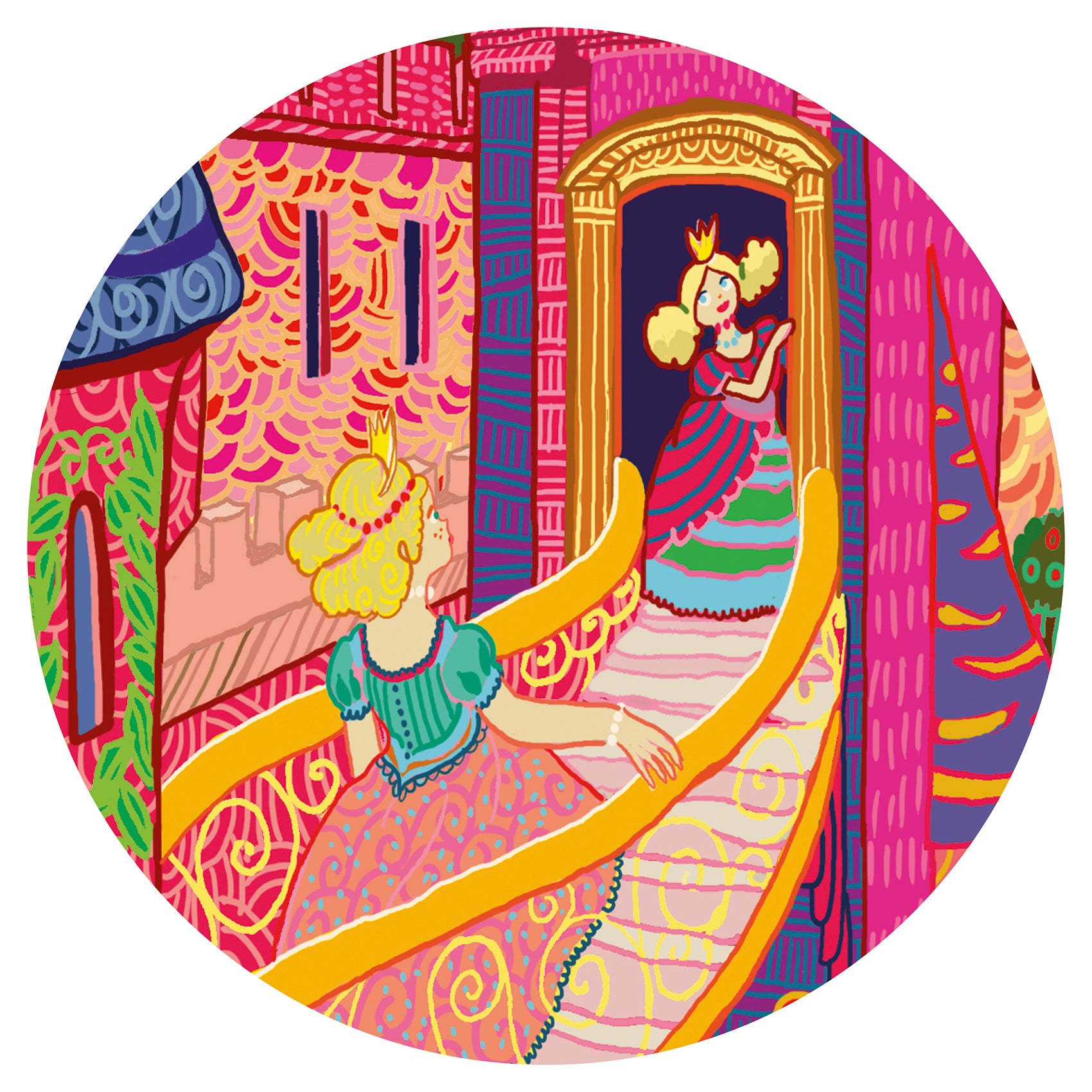 Sprookjeskasteel  54 stuks