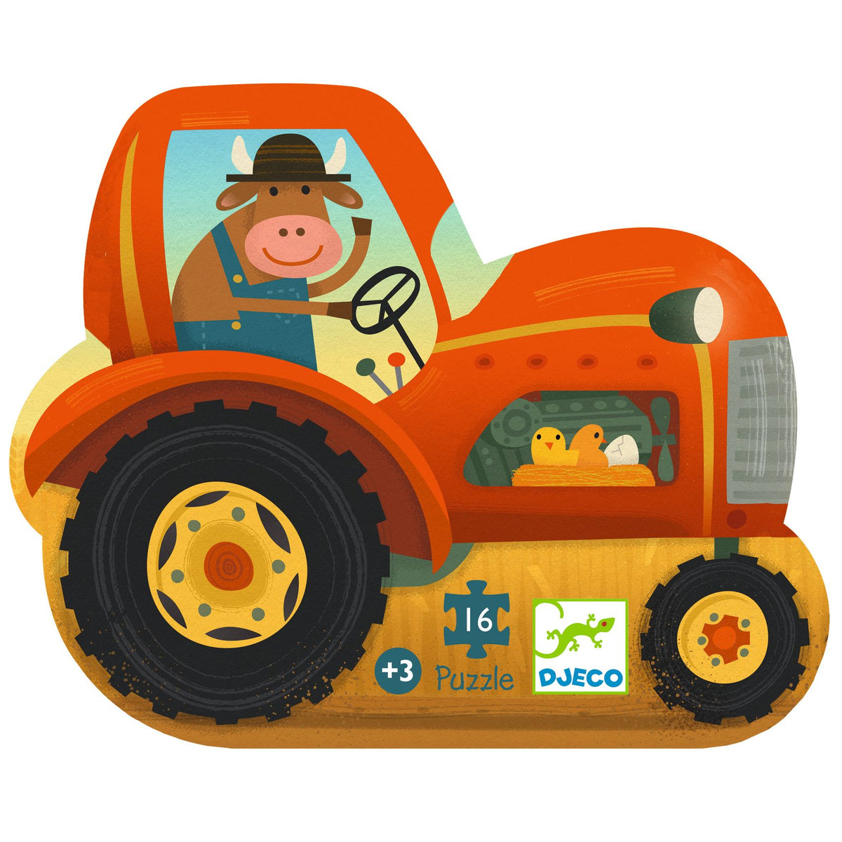 Tractor – 16 stukjes