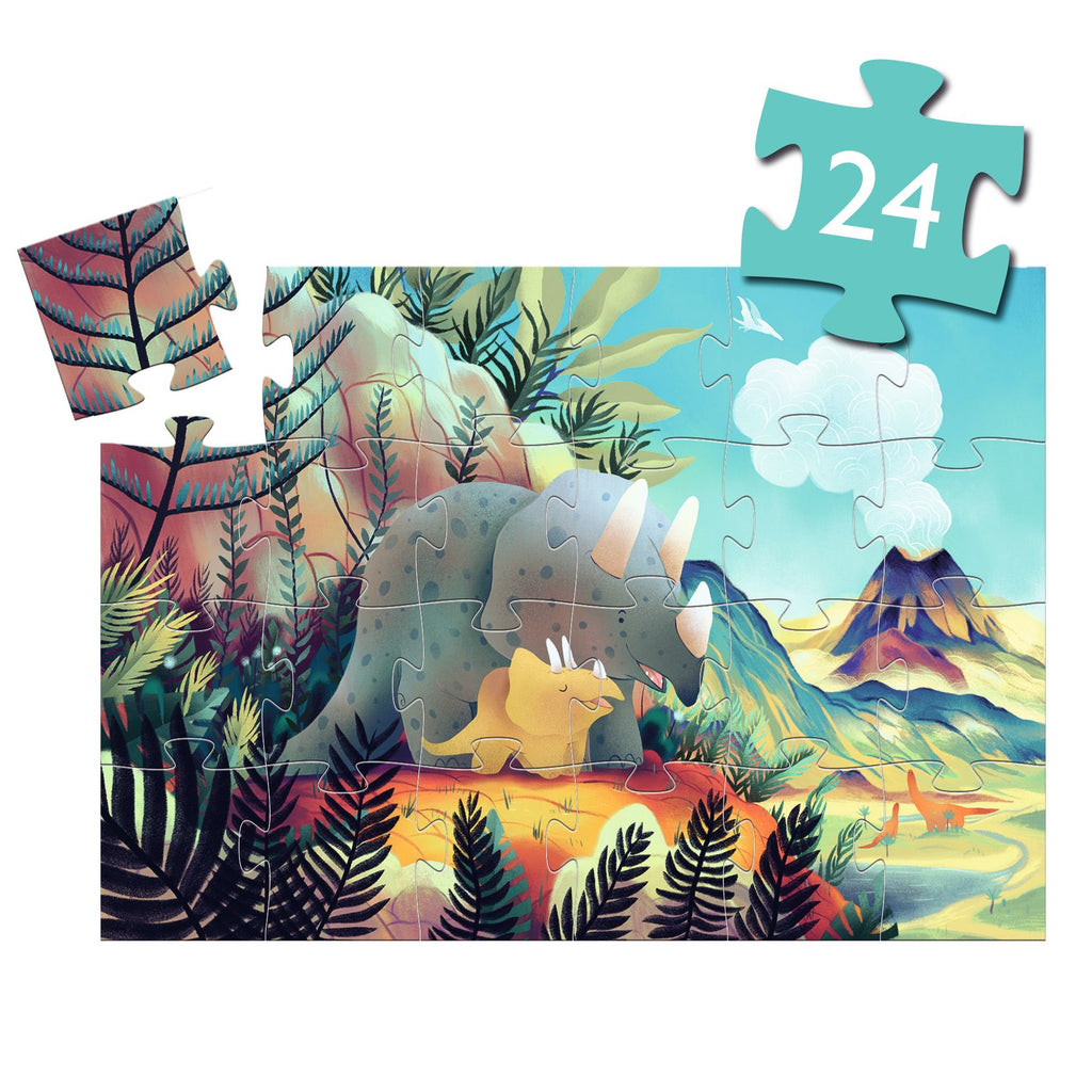 Téo de dinosaurus – 24 stukjes