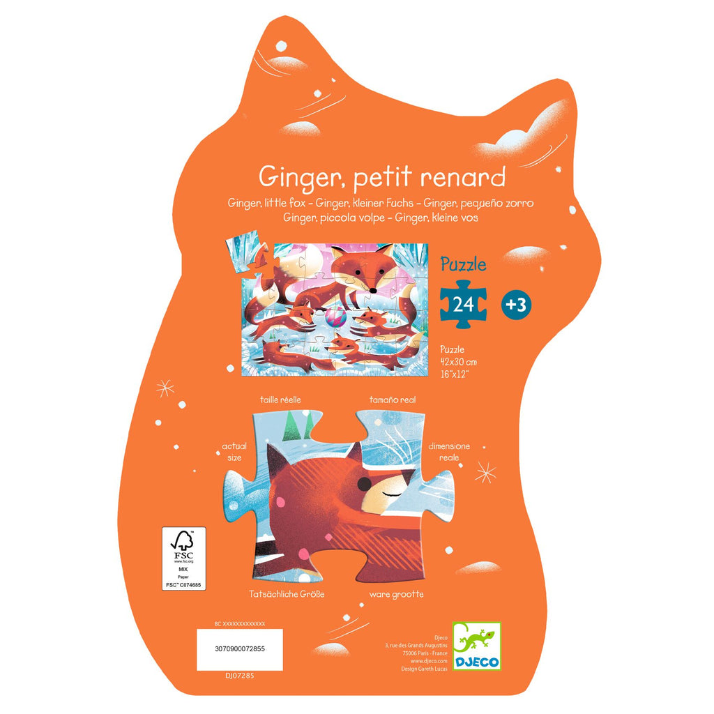 Ginger het vosje – 24 stukjes