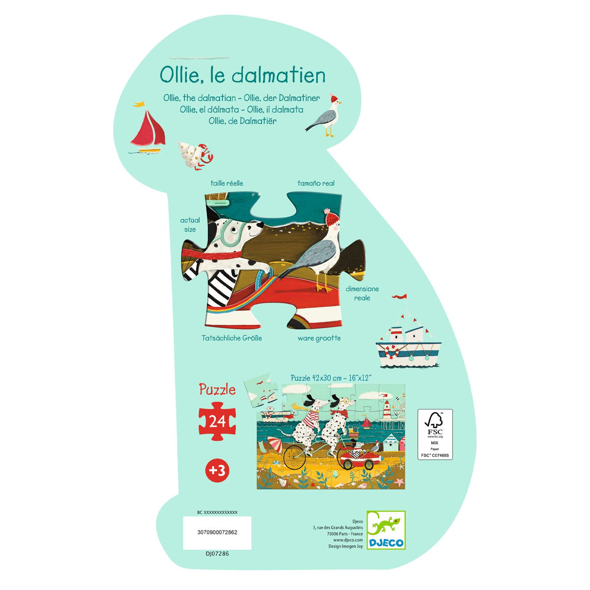 Ollie de dalmatiër – 24 stukjes