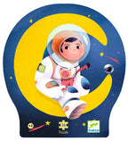 Astronaut op de maan