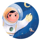 Astronaut op de maan