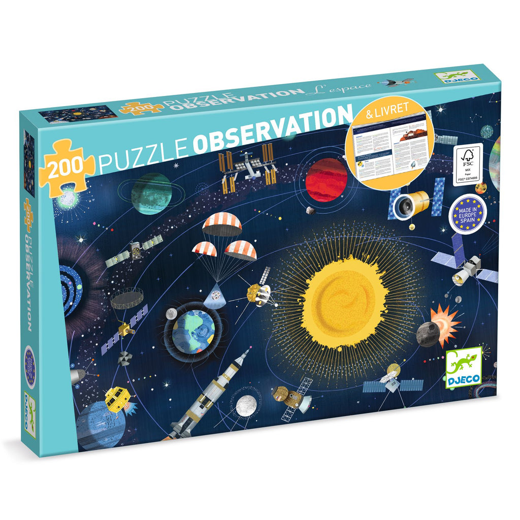 The space + booklet 200pc