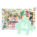 Observatiepuzzel Het verjaardagsfeestje  54 stuks