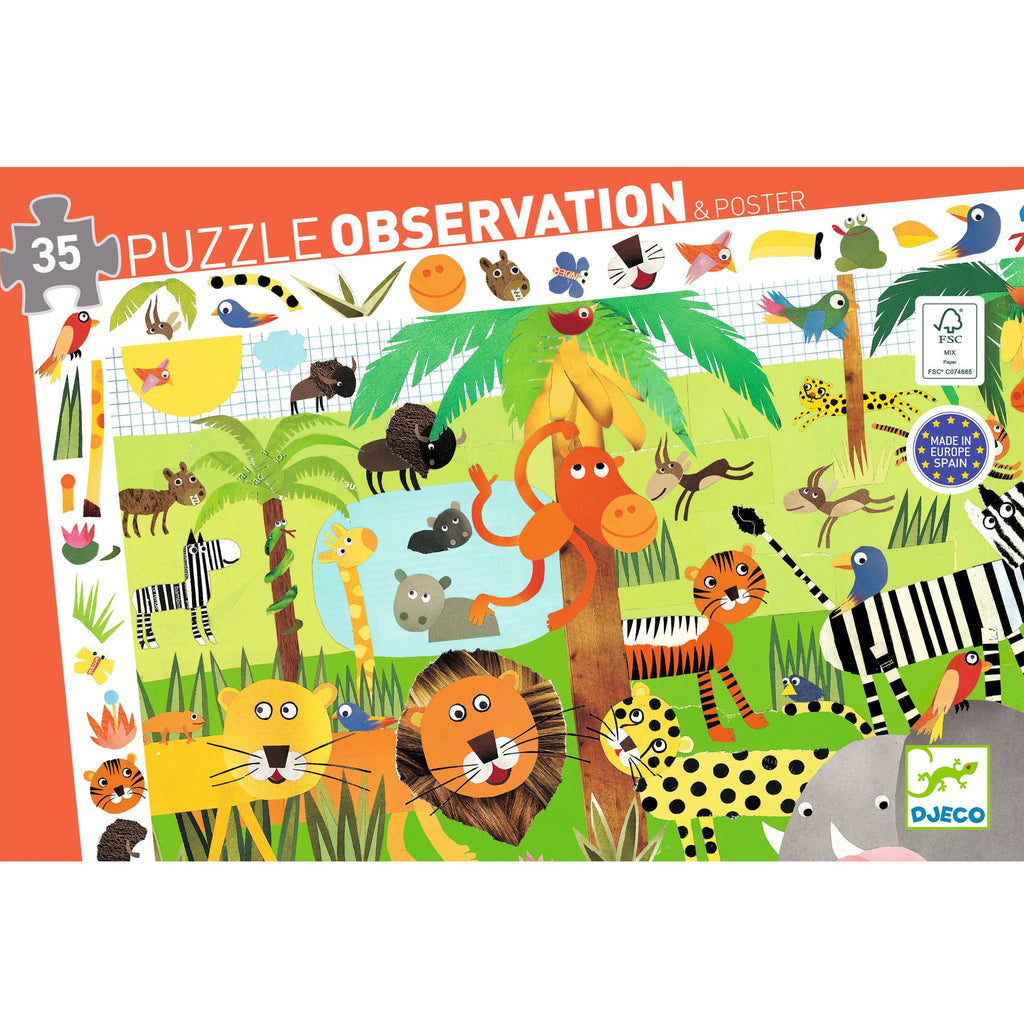 De Jungle - 35 pcs