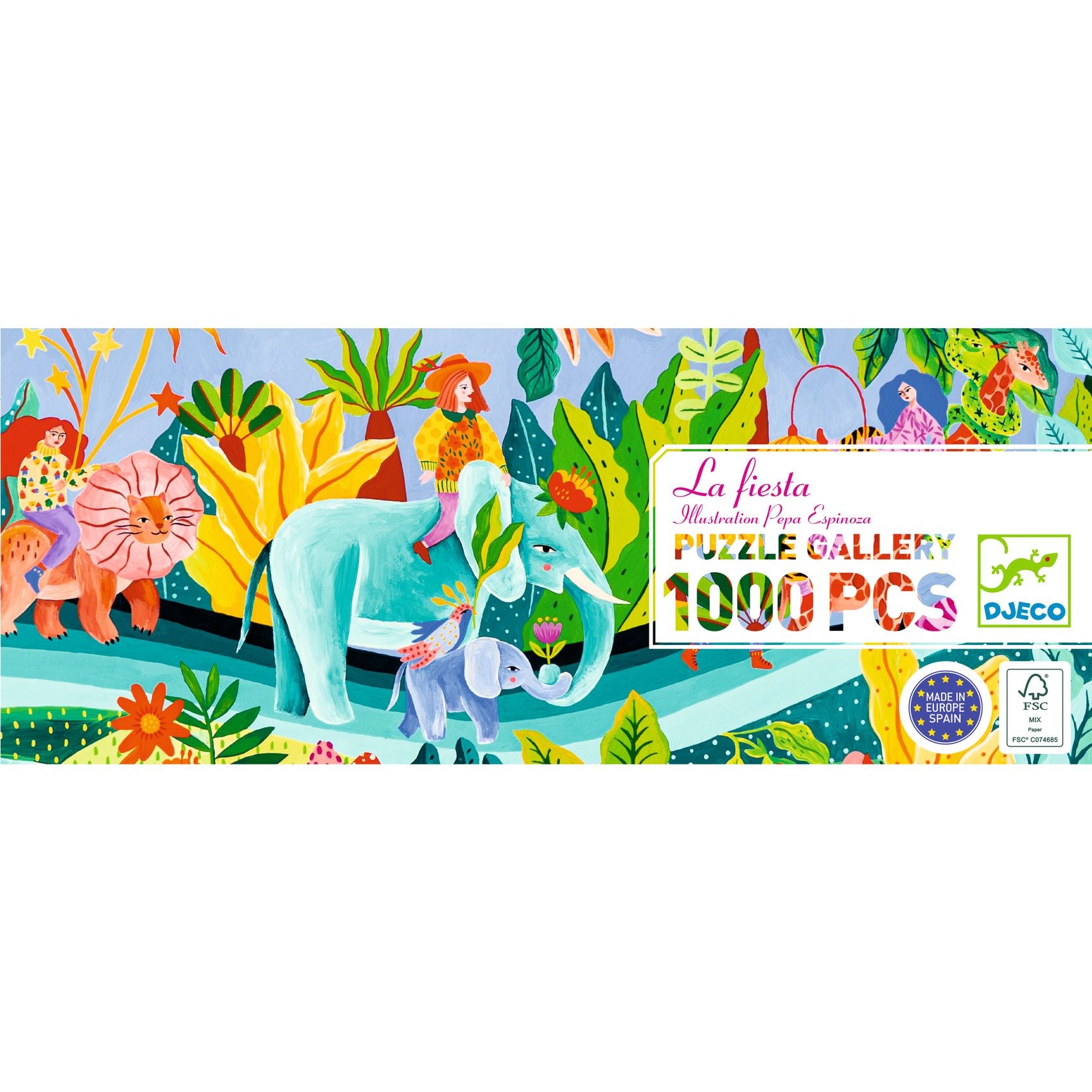 La fiesta - 1000 pcs