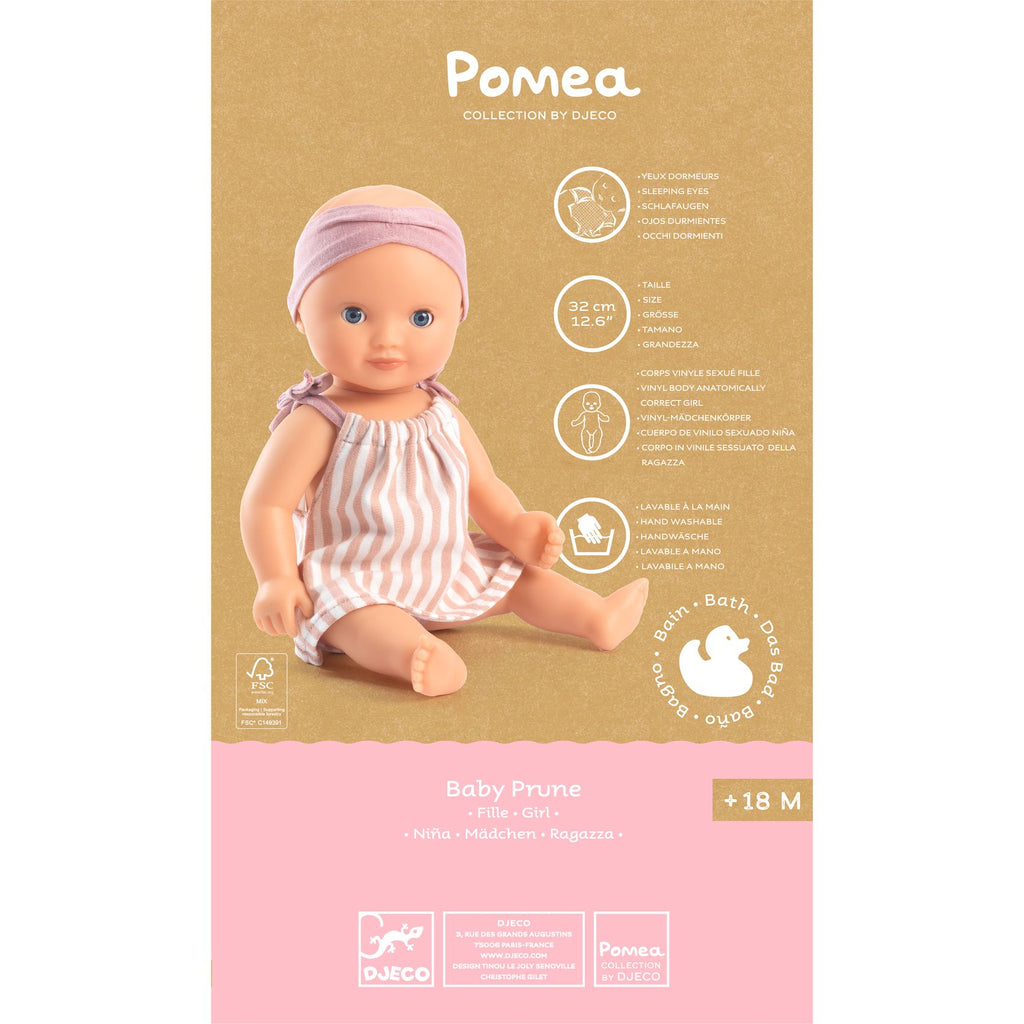 Baby voor in bad Prune