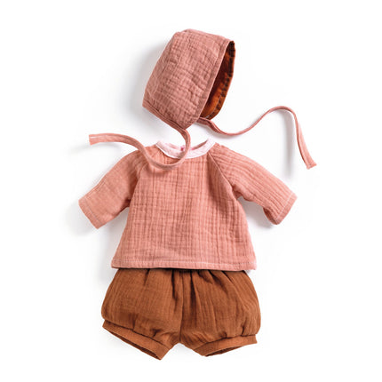 Djeco Pomea poppenoutfit Peach