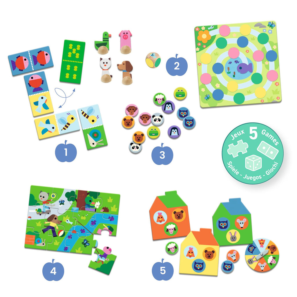 5 spelletjes thema boerderij
