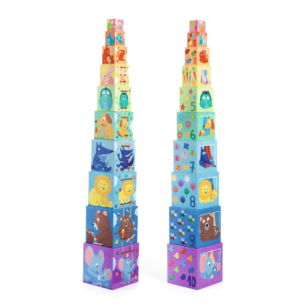 10 blokjes Regenboog