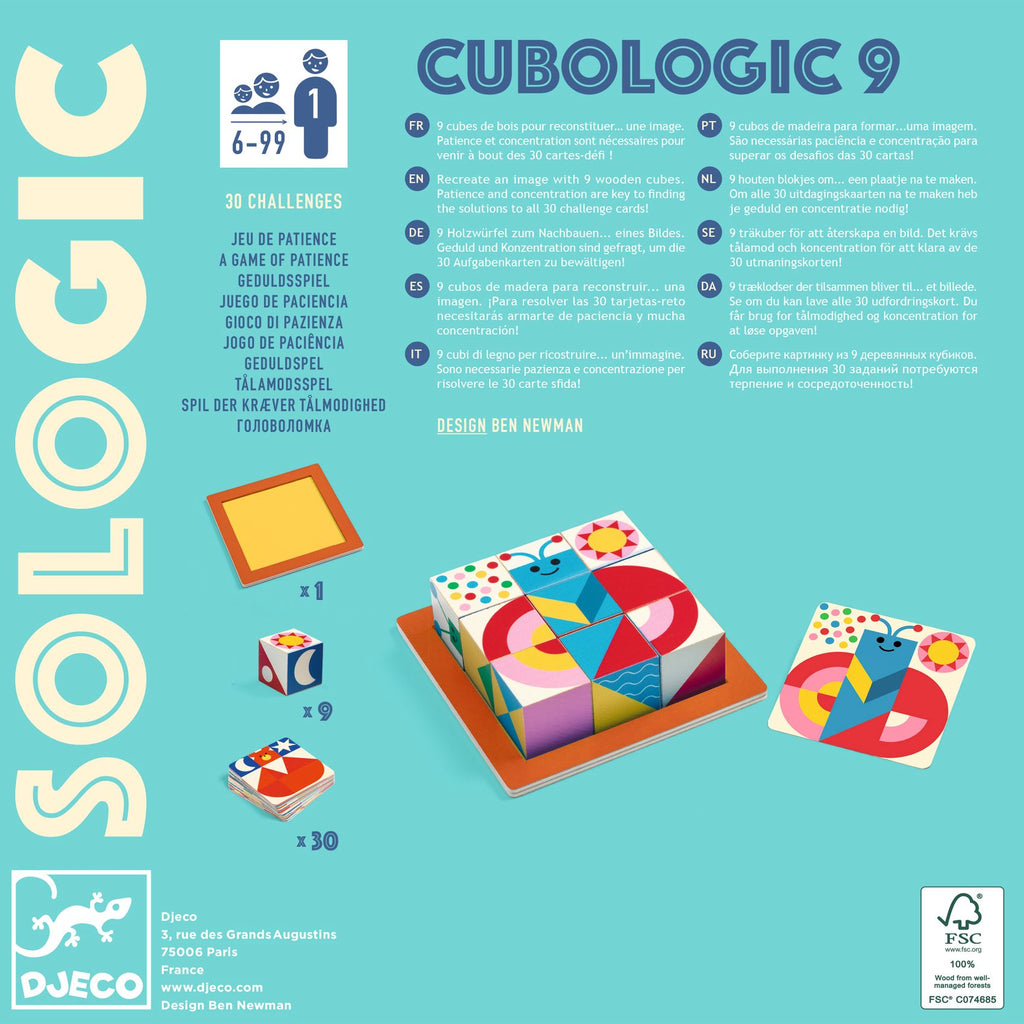 Cubologic 9 (aanmaken en control)