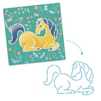 Tekensjablonen paarden