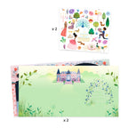 Het leven op het kasteel stickers