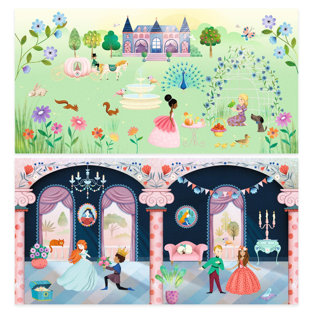 Het leven op het kasteel stickers