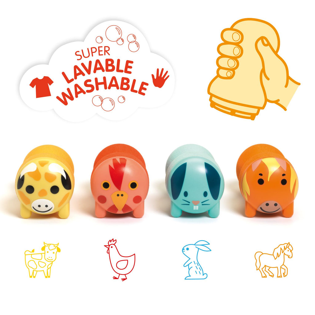 Stempelset boerderijdieren