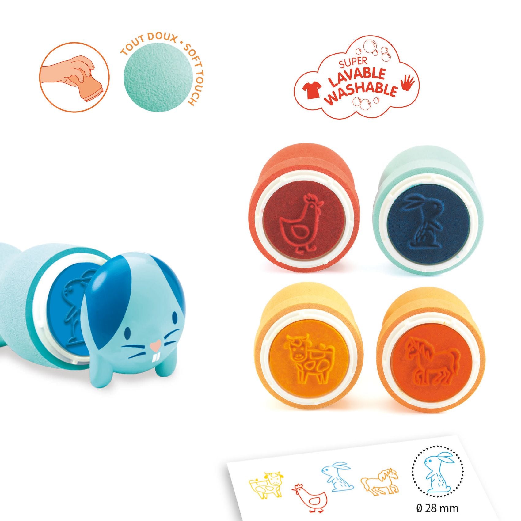 Stempelset boerderijdieren